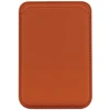 Maciņš universāla kabata Evelatus Universal PU Leather Wallet with MagSafe Oranžinis 4752192106539 EVEUNPULWWMBR (4752192106539)