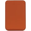 Wallet universal pocket Evelatus Universal PU Leather Wallet with MagSafe Oranžinis