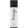 MediaRange MR1905-1 pamięć USB 1 TB USB Typu-A 3.2 Gen 1 (3.1 Gen 1) Juodas, Sidabrinė