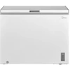 Midea Šaldiklis | MDRC345FZE01 | Energy efficiency class E | Chest | Free standing | Height 85 cm | Total net capacity 249 L | Ekranas | Baltas