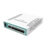 Mikrotik CRS106-1C-5S tinklo komutatorius „Gigabit Ethernet“ (10/100/1000) „Power over Ethernet“ (PoE) baltas