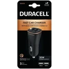 Automobilinis įkroviklis 2xUSB 27W Duracell (juodas)