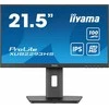 Monitorius 54,6cm/21,5" (1920x1080) iiyama ProLite XUB2293HS-B6 16:9 FHD IPS 1ms 100Hz HDMI DP Speaker Pivot Juodas