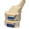 Nedis Kabelis DB9:M - DB9:F 1.8 m 1:1 RS232