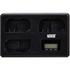 Newell battery charger TT-USB-C 3x Nikon EN-EL15 NL4806 ()