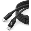 Orico CDX 100W 5A Power Delivery USB-C – USB-C kabelis 1m – juodos spalvos