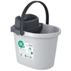 Sauber Oval bucket with flat push button Eco Ego