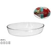 Ovalus stiklinis kepimo indas 30x21x6 cm 2,4 l, MARINEX