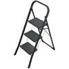 Hailo Folding step bench K44 StandardLine / steel / 3 steps, safety handle / juodas