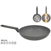 Keptuvė 26 cm, granito efekto, 5,2 x 46,5 x 26 cm, KITCHEN&GO