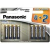Panasonic Batteries Panasonic baterijos „Panasonic Everyday Power“ baterija LR6EPS/8B (6+2)