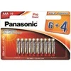 Panasonic Batteries Panasonic Pro Power battery LR03PPG/10B (6+4pcs) 5410853048497 LR03PPG/10BW 6+4F (5410853048497)