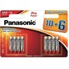 Panasonic Batteries Panasonic Pro Power battery LR03PPG/16B 10+6pcs 5410853058977 LR03PPG/16BW 10+6F (5410853058977)