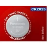 Panasonic lithium battery CR2025 - 6 pcs blister
