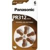 Panasonic Batteries Panasonic klausos aparato baterija PR312L/6DC