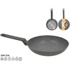 Keptuvė 24 cm, granito efekto, 4,8 x 44,5 x 24 cm, KITCHEN&GO