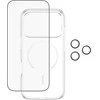 Panzer Glass „CARE by PanzerGlass Flagship Explorer 3 viename“ dėklas + stiklas + objektyvo apsaugos rinkinys, skirtas „iPhone 17 Pro“