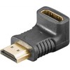 Goobay Perėjimas HDMI lizdas – HDMI kištukas kampinis 270°