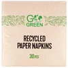 Gogreen Processed paper wipes 33x33cm / 0 162kg
