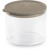 GIOSTYLE Food container round S 0.7L Con.Tengo Ø11.8x9.4cm pilkas-ruda