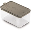 GIOSTYLE Food container rectangular S 0.7L Con.Tengo 15.5x10x11.9cm pilkas-ruda