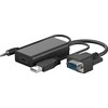 Keitiklis VGA – HDMI (reikalingas papildomas maitinimas per USB) GOOBAY
