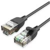Komutacinis kabelis CAT.6A UTP/5M juodas IBIBJ VENTION