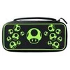 PDP 1-Up Glow In The Dark Nintendo Switch dėklas