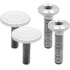 Peak Design Rinkinys Śrub Bolt Sidabrinis v3
