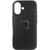 „Peak Design Everyday“ medžiaginis dėklas, „iPhone 16“, pilkos spalvos, anglų k.