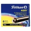 Pelikan Kapsulės TP/ 6 juodos