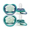 Philips AVENT SCF376/13 Čiulptukas Ultra Nighttime 6-18 žvaigždučių/mėnulio berniukas