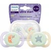Philips AVENT SCF075/07 Čiulptukas Ultra Start Night 0-2m mėnulis/žvaigždė