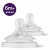 Philips AVENT Natural Response 6+ mėn. Nr. 5 vidutinės tėkmės žindukai, 2 vnt.
