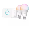 Rinkinys Philips HUE E WCA 806 A60 E27 | 8 W | 16 milijonų spalvų (2vnt. + šakotuvas + jungiklis)