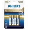 Philips Premium Alkaline AAA - 4 vnt