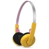 Ausinės Philips TAMS1YL/00 Moving Sound The Ringo Duo langattomat kuulokkeet, keltainen