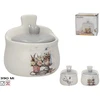 „Cookini“ prie sienos tvirtinama druskos talpykla, 390 ml, 2 dizainai, 8,50 x 12,00 x 13,00, „KITCHEN&GO“