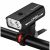 Piederums velosipēdiem iLike JOHORSE USB Rechargeable Bike Front Light 400LM LED Bicycle Headlight Dual Beam Aluminum Housing Baterija I CB-1810501 ()