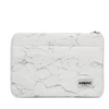 iLike 15-16 Inches Fabric Nešiojamas kompiuteris Bag Marble Baltas