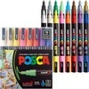 Posca - PC3M - Plunksnakotis plonu antgaliu, 16 vnt.