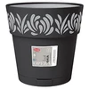 Lumarko Self-watering pot Gaia Antracito Plastmasinis (25 x 25 x 25 cm)