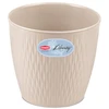 Lumarko Stefanplast Vazonas Liberty Ø20x19cm baltas