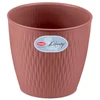Lumarko Stefanplast Vazonas Liberty Ø20x19cm rudas