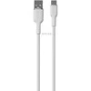 Puro Elektrik Puro Soft USB-A – USB-C laidas 1,5 m – baltas