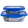 Padažinių rinkinys Pyrex Cook & Go (2 pcs) Skaidrus Borosilikatinis stiklas