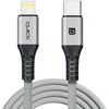 USB Quick USB-C - Lightning kabelis 1,5 m pilkas (4752168141236)