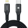 USB kabelis Quick USB-C - Lightning 1,5 m juodas (4752168141229)
