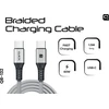 Quick USB-C - USB-C kabelis 1,5 m pilkas (4752168141274)