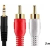 Riff RF027 3,5 mm <-> 2 x RCA 3 m